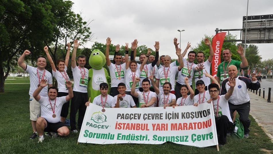 PAGÇEV, Çevre için Maraton koştu !