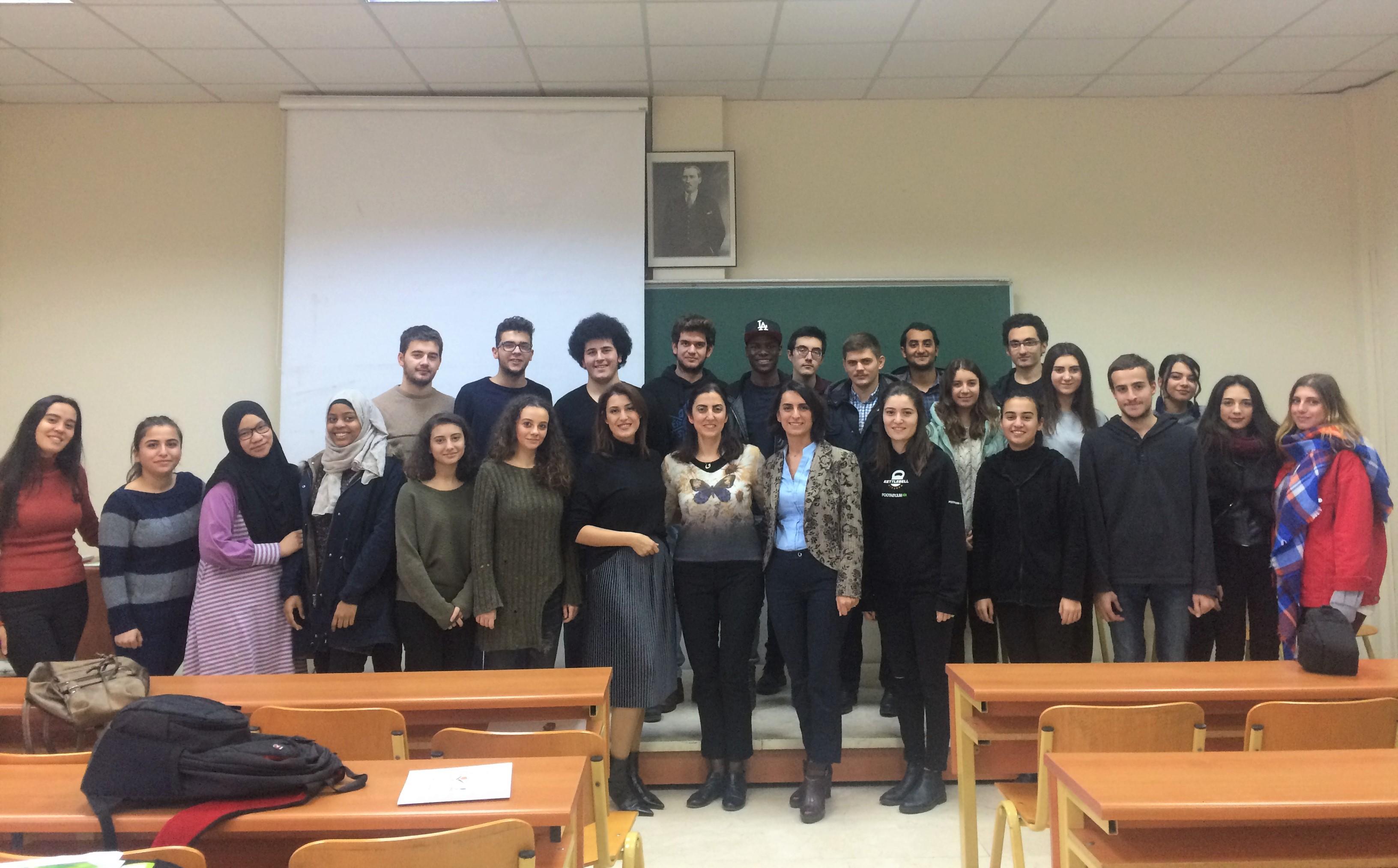 İstanbul Üniversitesi Kimya Mühendisliği Bölümü Öğrencileri İle Bir Araya Geldik
