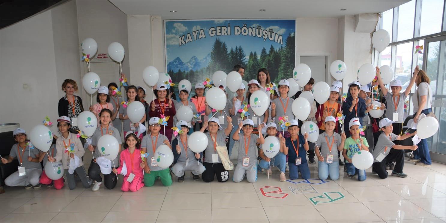 Lider Çocuk Kampı Projesi Kapsamında Aydın’lı Çocuklar Geri Dönüşüm Tesisini Ziyaret Etti